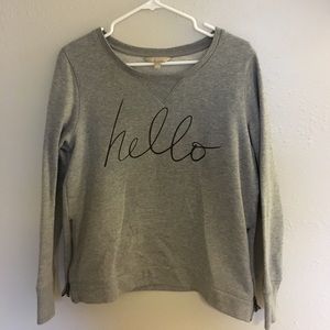 Banana Republic Hello Sweatshirt