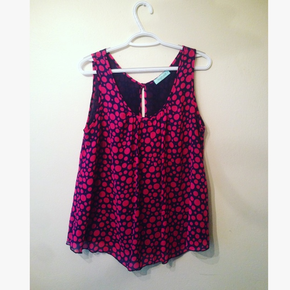 Printed tank top 💋🌺