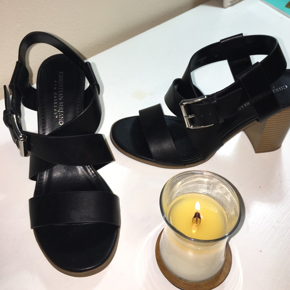 New Christian Soriano sandals.