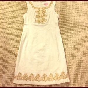 Stunning White Lilly Pulitzer shift dress