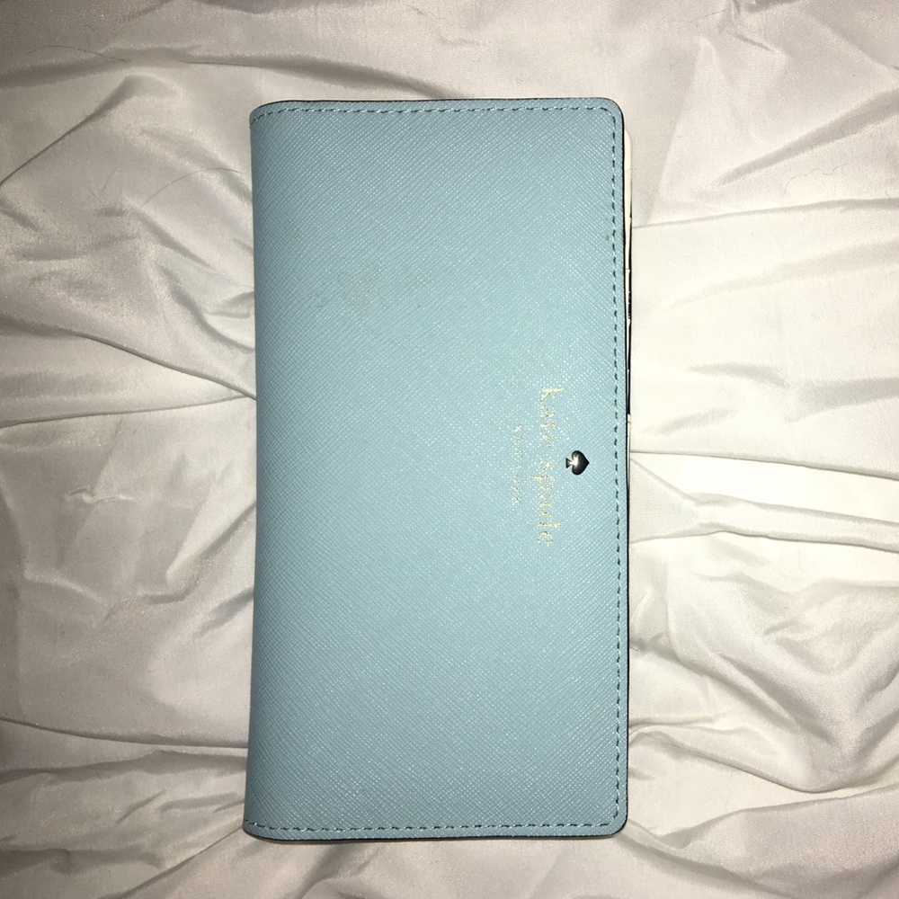 Light blue Kate Spade wallet