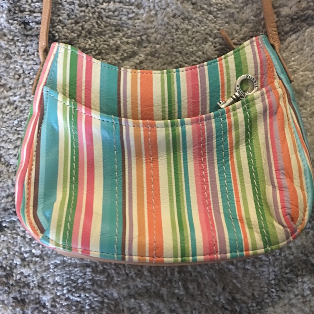 Fossil purse multi color