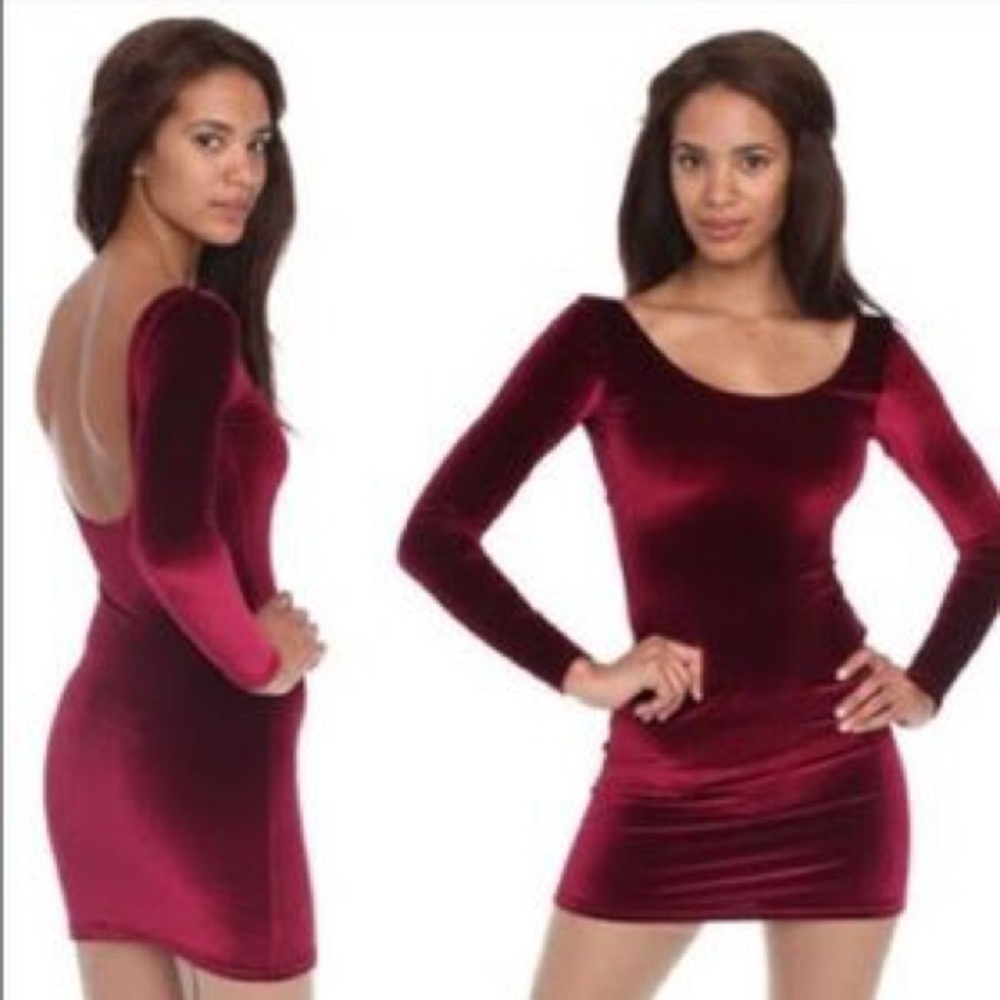 NWT! American Apparel Velvet Dress