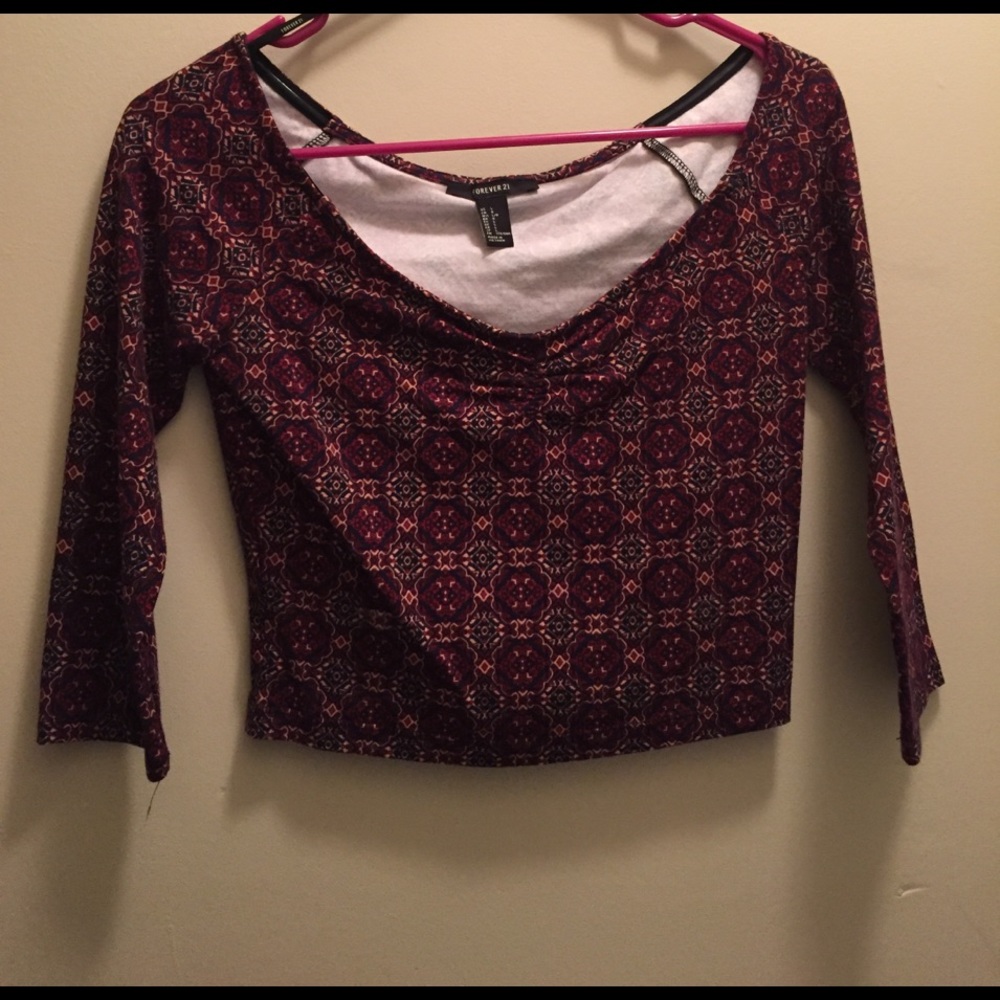 Tight crop top