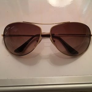 Authentic Ray Ban Aviator Sunglasses