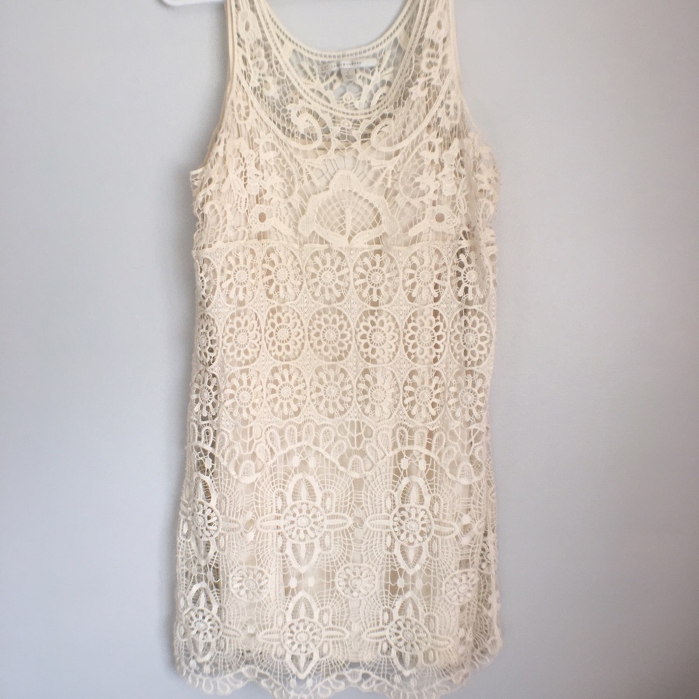 CREAM  dress