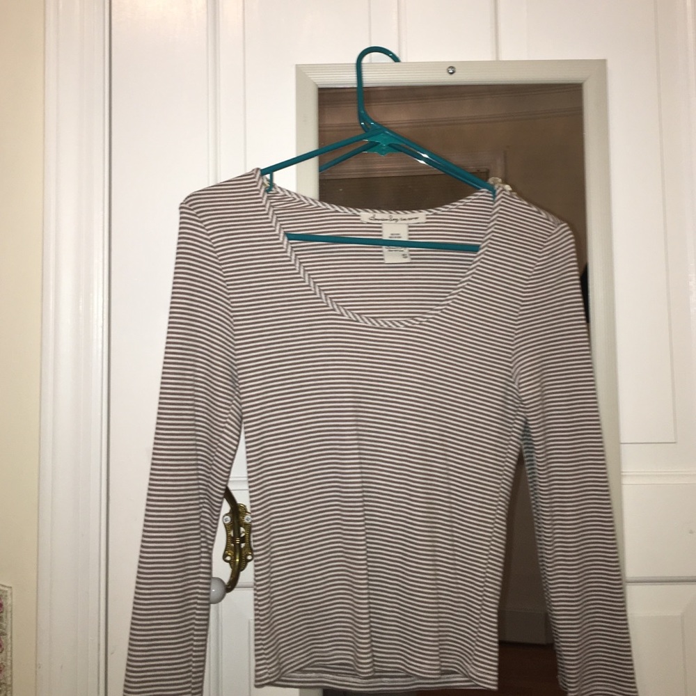Stripped American rag long sleeves shirt