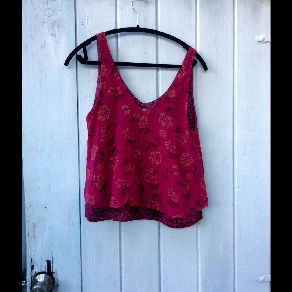 Hollister Floral Tank