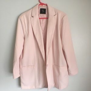 Pink blazer