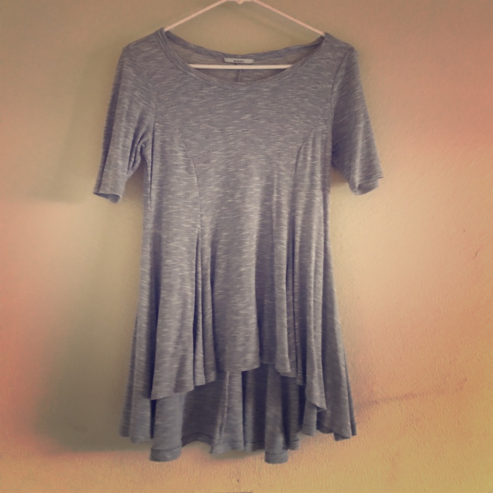 Gray blouse