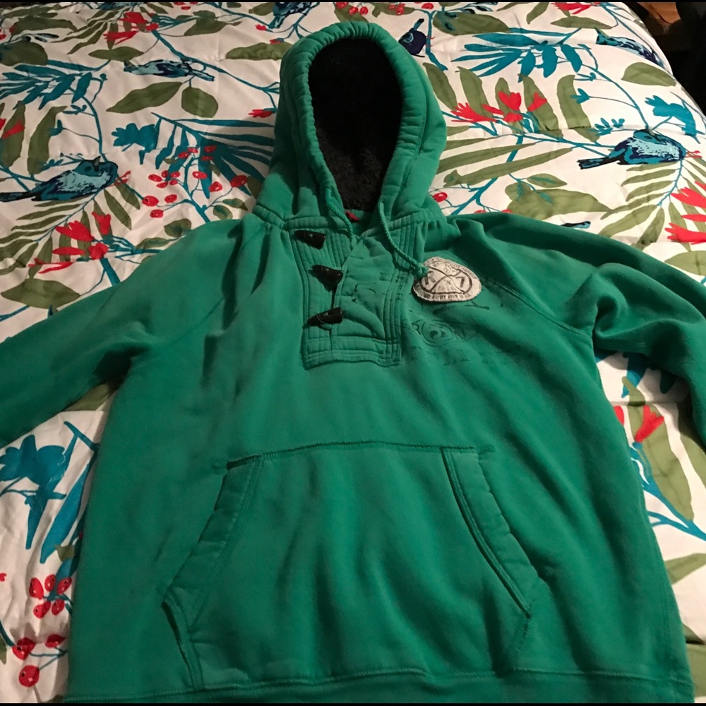 Arizona Men's Green Hoodie