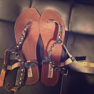 Steve Madden Virrtue studded tribal sandals!