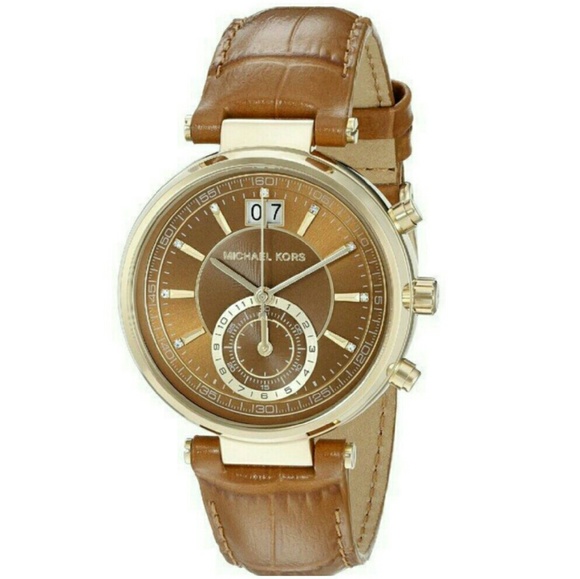 NWT Michael Kors Sawyer sun ladies watch - Picture 2 of 4