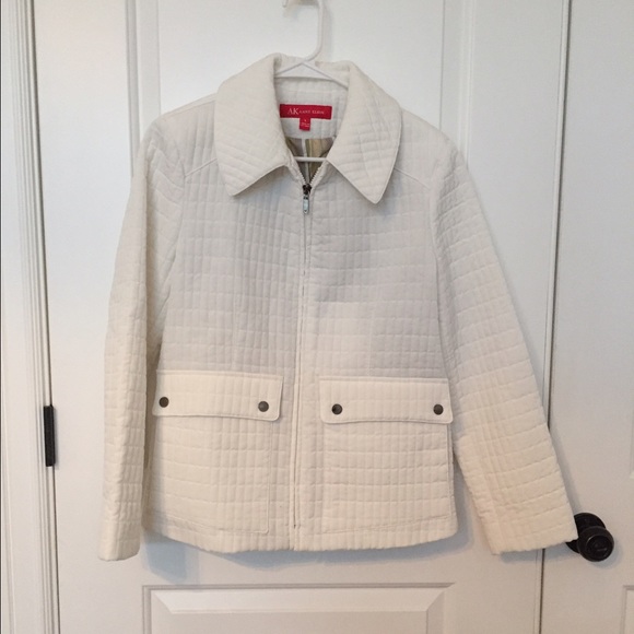 Anne Klein White Winter Jacket - Picture 1 of 2