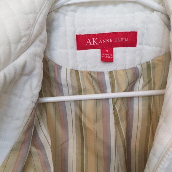 Anne Klein White Winter Jacket - Picture 2 of 2