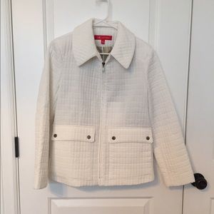 Anne Klein White Winter Jacket