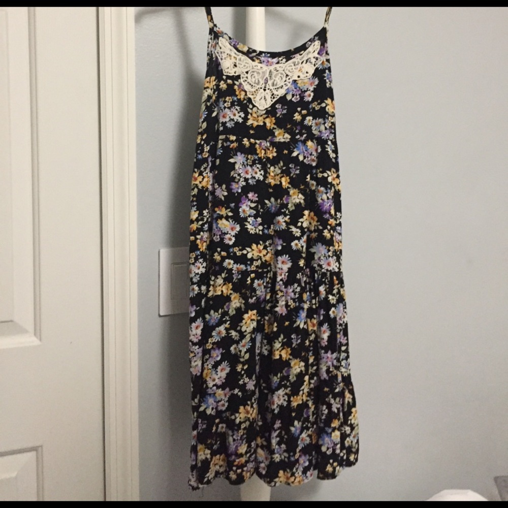 Floral Dress with Matching Cover-Up