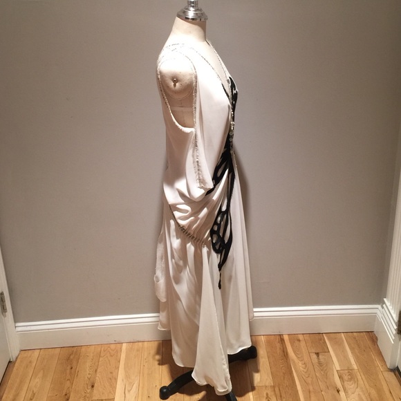 Butterfly Beaded Party Dress, One of a Kind OS - Picture 3 of 3