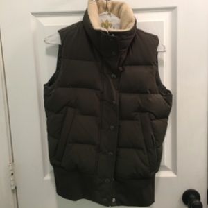 Brown banana republic vest