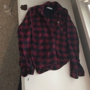 Abercrombie Kids Flannel kids size 13/14 = XXS