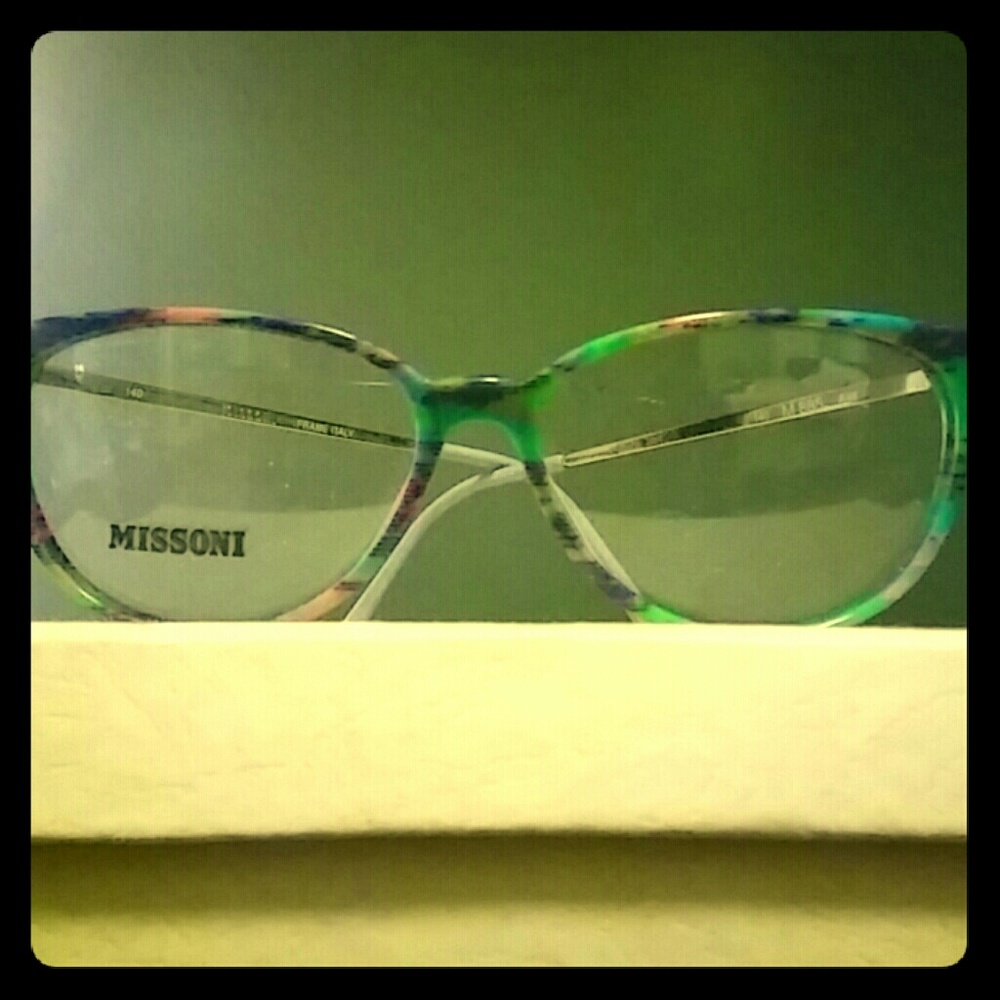 Authentic Vintage Missoni Eyeglass Frames