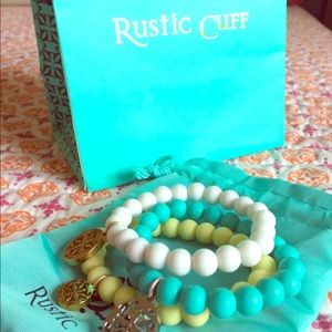 Rustic Cuff bracelet set