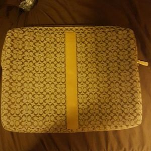 Coach computer case