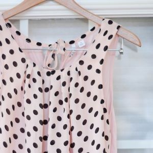 ELLE Polka Dot Tank Top