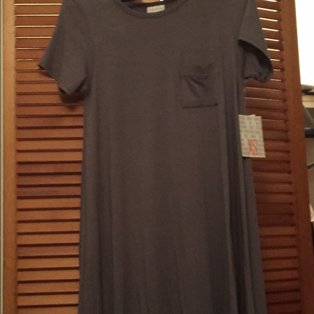 Extra small solid grey Carly