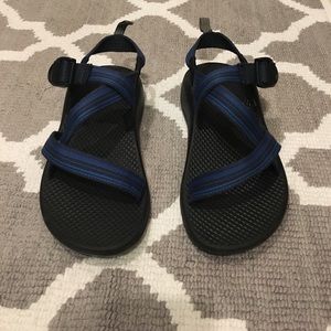 Kids blue and black Chacos