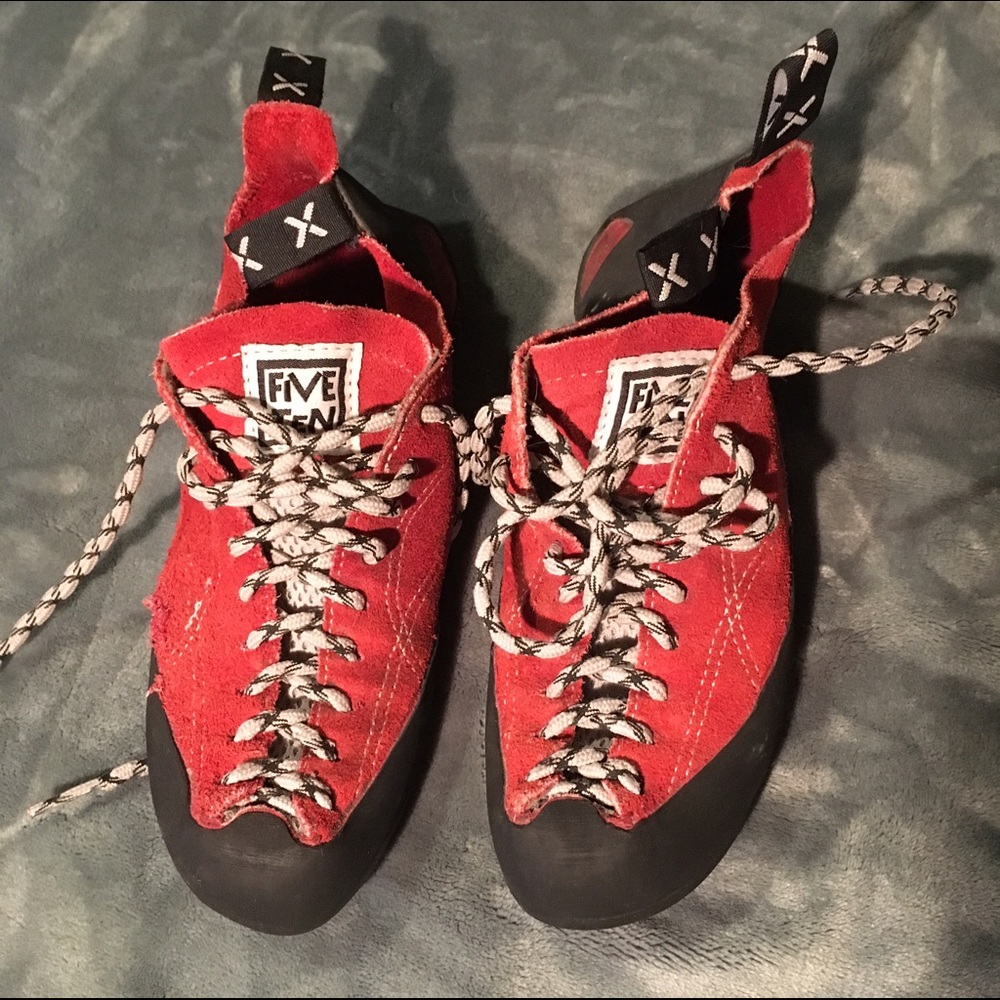 Five Ten Coyote Suede/Leather Climbing Shoe