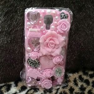 3D BLING LUXURY FLOWER FAIRY TALE DIAMOND CASE