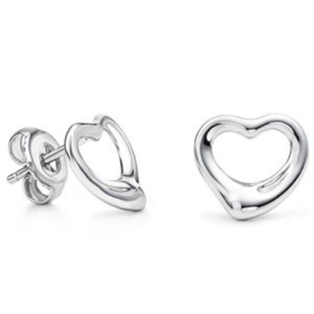 Tiffany & Co Open Heart Earrings