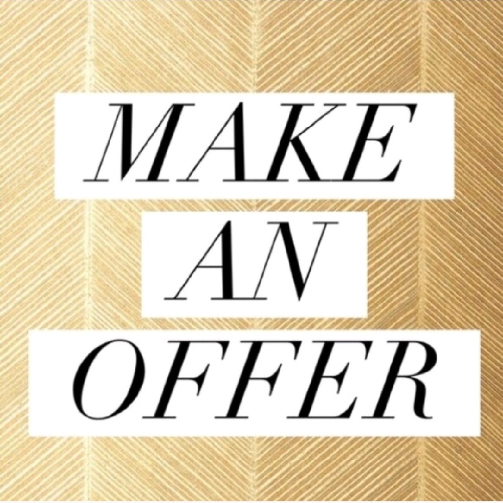 Reasonable offers welcomed.
