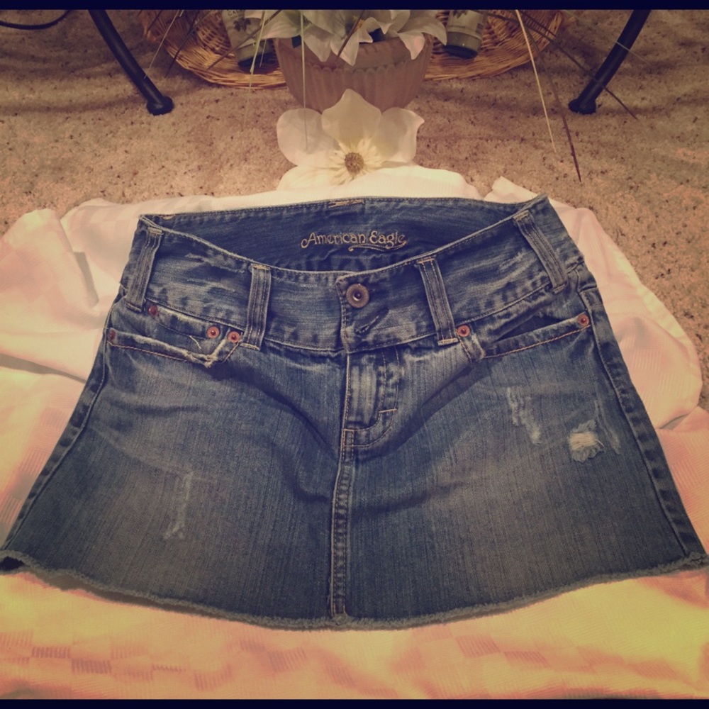 Denim skirt