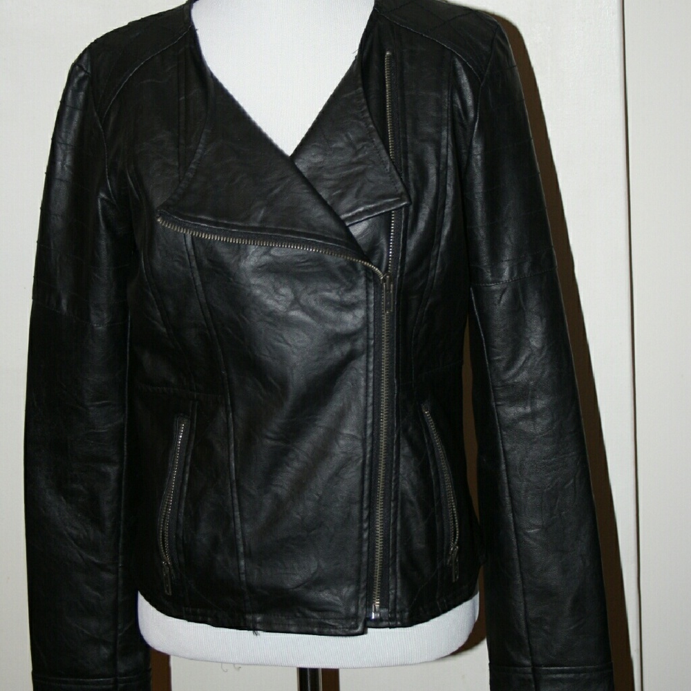 Faux Black Leuchter Jacket