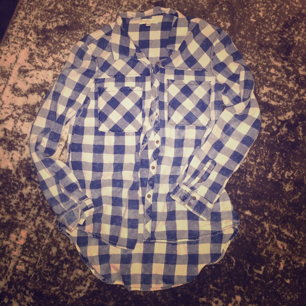 Plaid Button Up Shirt