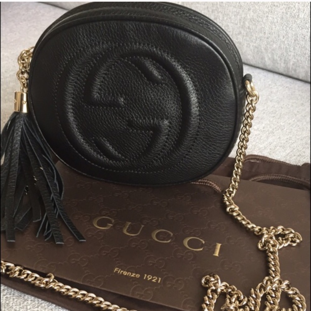 New used once beautiful Gucci bag.