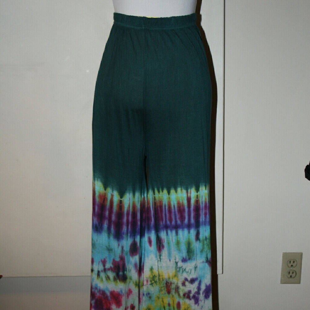 Flowy Tie-Dye Hippie Pants