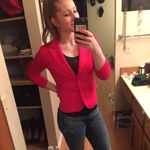 Gibson single breasted notch lapel blazer