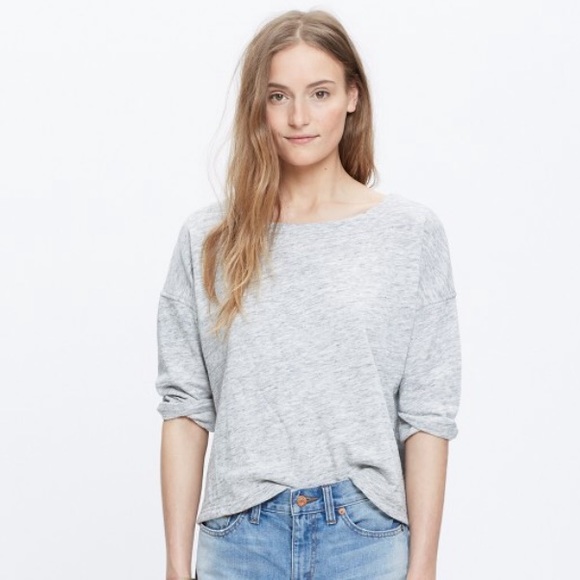 Madewell Tops - Madewell French Terry Pullover