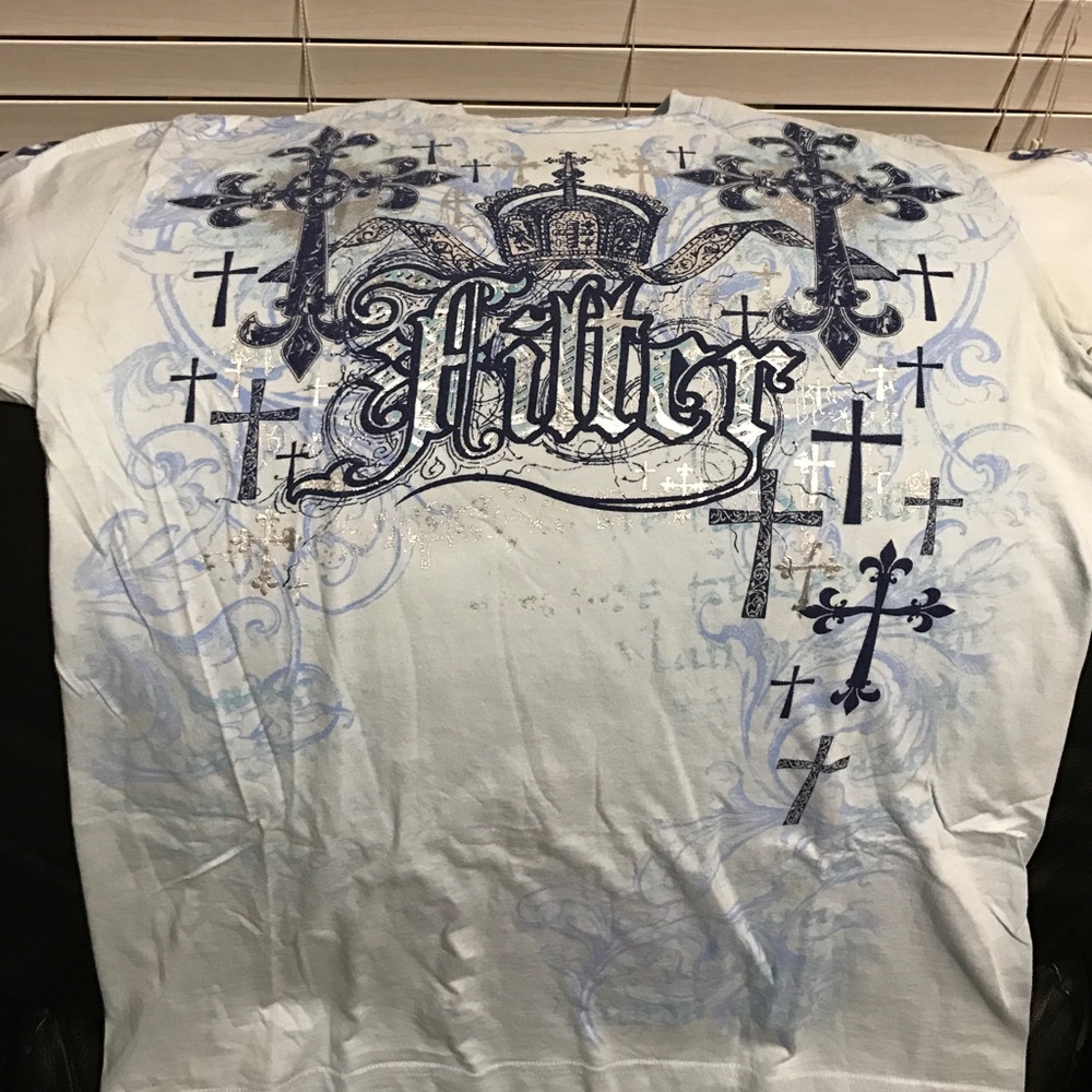 Baby blue Filter brand shirt