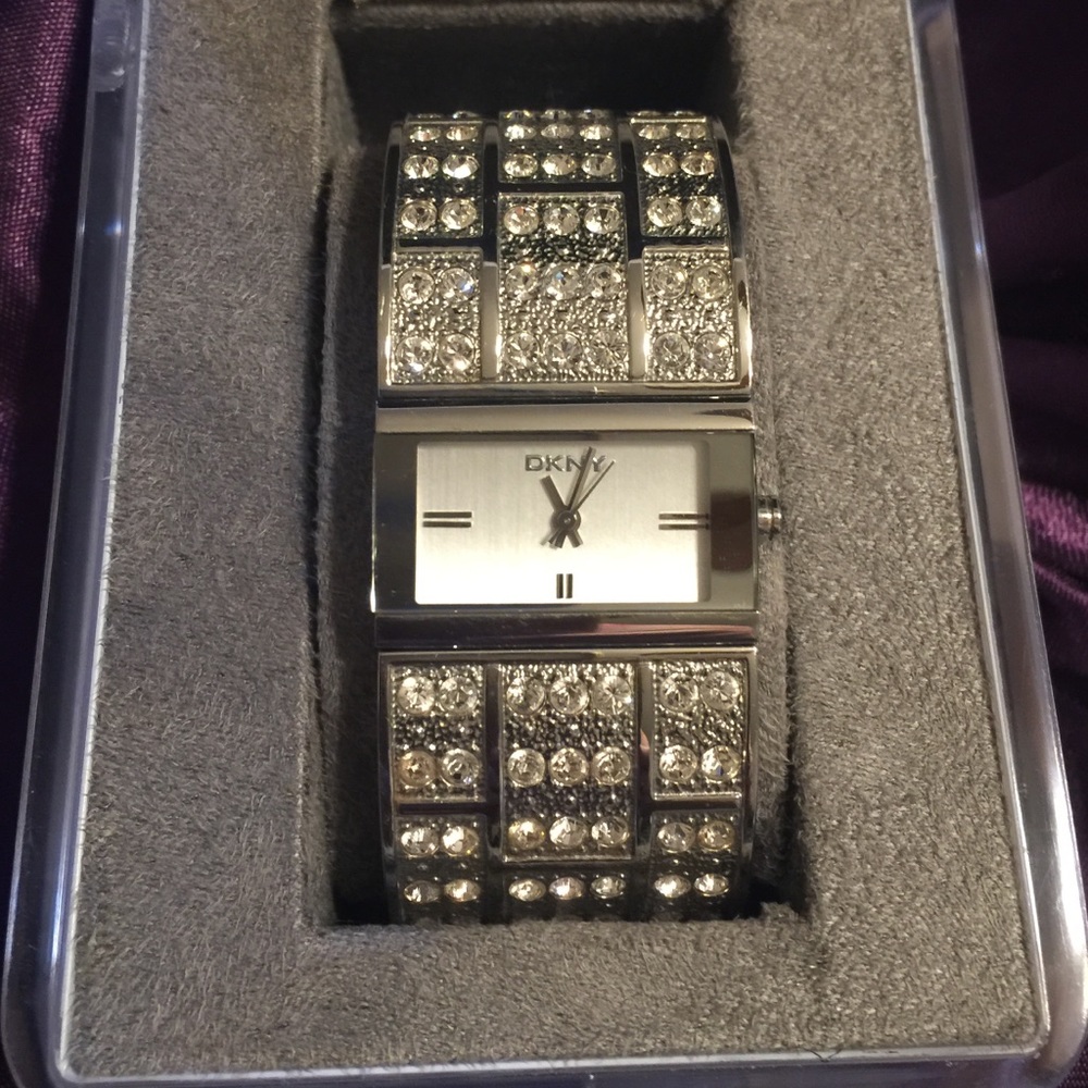 DKNY watch with/bling