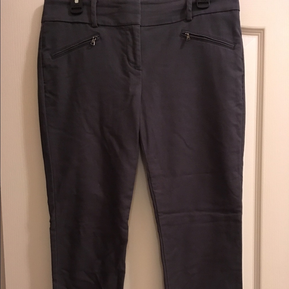 Ann Taylor Olive Gray Pants size 8