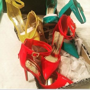 3 pairs of Shoe Republic LA, Size 6 Heels