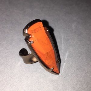 Kendra Scott Chocolate Red Jasper Ring