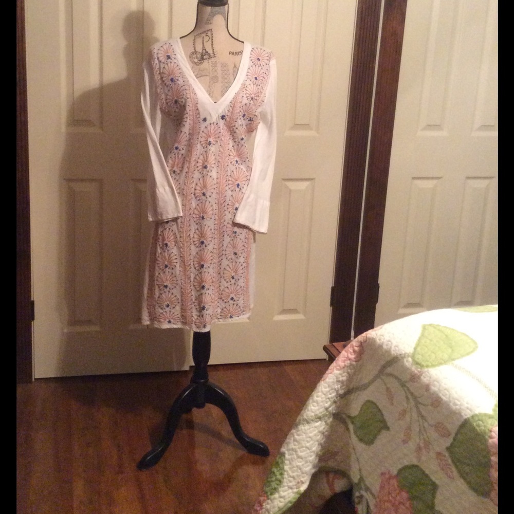 Antica Sartorial gorgeous cotton embroidered dress