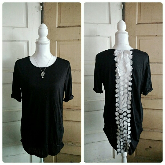 NEW Crochet Lace Back Detail Tunic - Picture 5 of 5