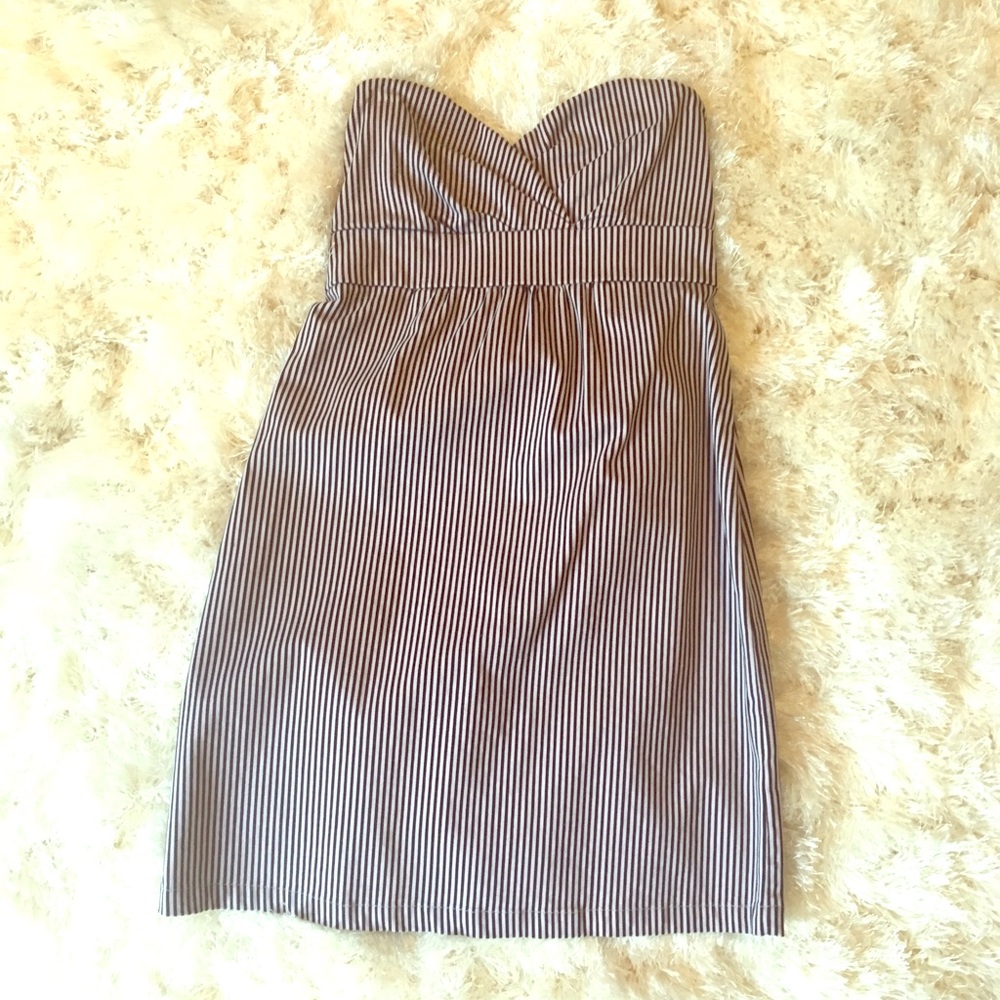 Volcom Corpo Class striped dress