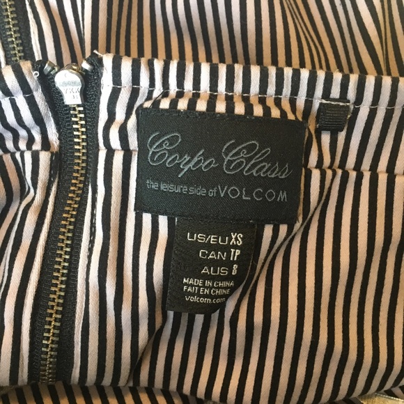 Volcom Corpo Class striped dress - Picture 3 of 4